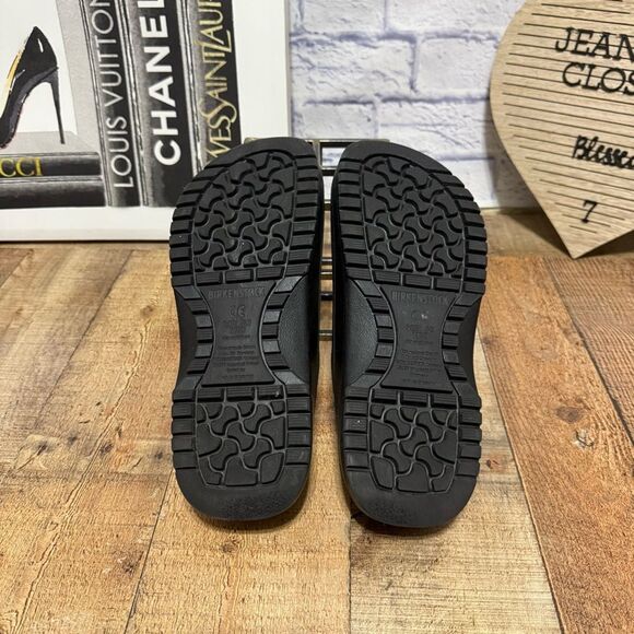 Birkenstock Super Birki Black Slip Resistance Clogs size 43 US 10 Mens - Picture 9 of 10